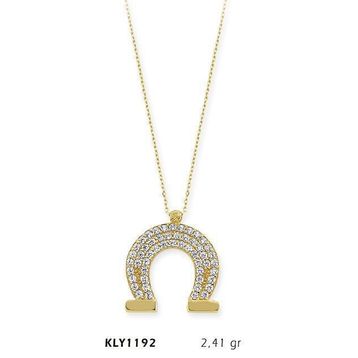 Harem Altın KLY1192 14 Ayar Altın At Nalı Kolye