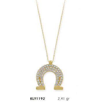Harem Altın KLY1192 14 Ayar Altın At Nalı Kolye