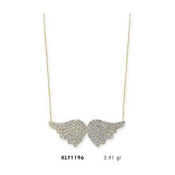 Harem Altın KLY1196 14 Ayar Altın Melek Kanadı Kolye