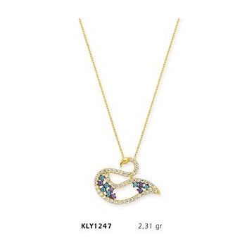 Harem Altın KLY1247 14 Ayar Altın Kuğu Kolye