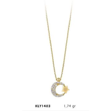 Harem Altın KLY1403 Kadın Altın Kolye