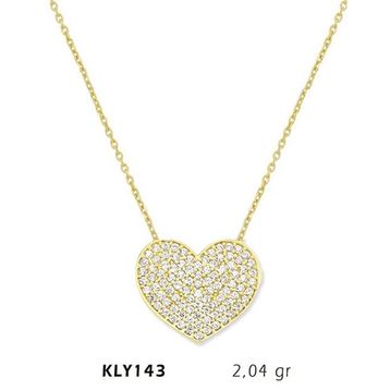 Harem Altın KLY143 14 Ayar Altın Kalp Kolye