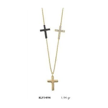 Harem Altın KLY1494 14 Ayar Altın Haç Kadın Kolye