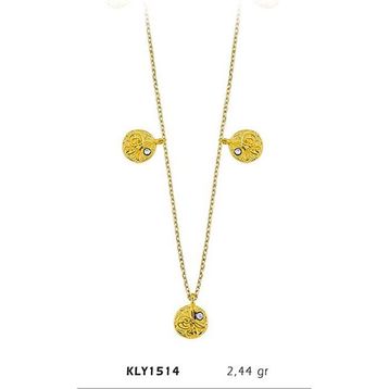 Harem Altın KLY1514 14 Ayar Altın Şans Kolye