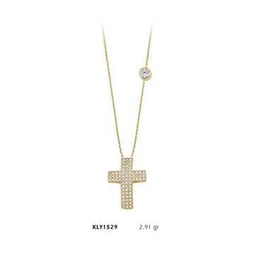 Harem Altın KLY1529 14 Ayar Altın Haç Kolye