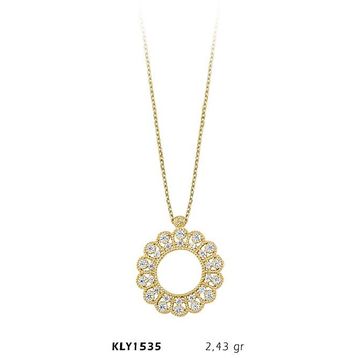 Harem Altın KLY1535 Kadın Altın Kolye