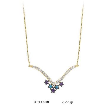 Harem Altın KLY1538 14 Ayar Altın Yıldız Kolye