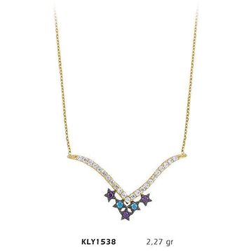 Harem Altın KLY1538 14 Ayar Altın Yıldız Kolye