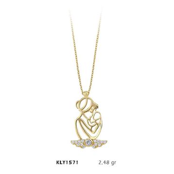 Harem Altın KLY1571 Kadın Altın Kolye