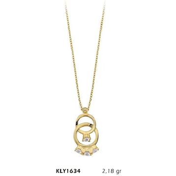 Harem Altın KLY1634 14 Ayar Altın Yüzük Model Kolye
