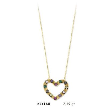 Harem Altın KLY168 14 Ayar Altın Kalp Kolye