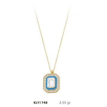 Harem Altın KLY1748 14 Ayar Baget Kolye