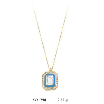 Harem Altın KLY1748 14 Ayar Baget Kolye
