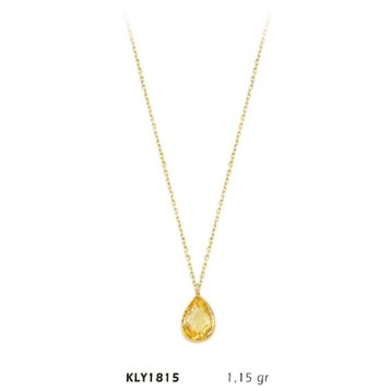 Harem Altın KLY1815 14 Ayar Altın Damla Kolye