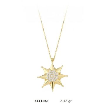 Harem Altın KLY1861 14 Ayar Altın Yıldız Kolye