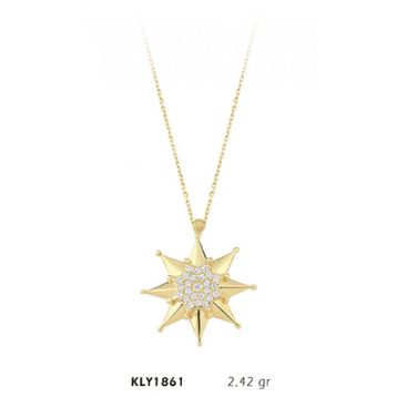 Harem Altın KLY1861 14 Ayar Altın Yıldız Kolye