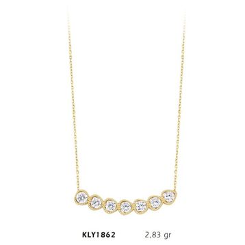Harem Altın KLY1862 14 Ayar Altın Yedi Taşlı Kolye