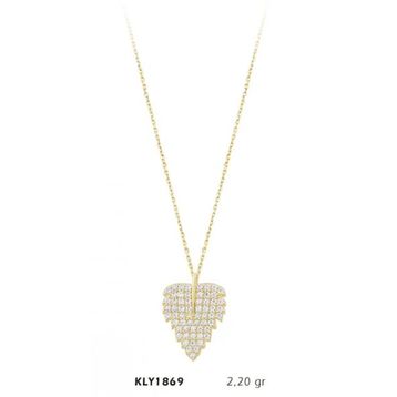 Harem Altın KLY1869 14 Ayar Altın Yaprak Kolye
