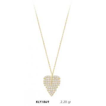 Harem Altın KLY1869 14 Ayar Altın Yaprak Kolye