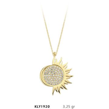 Harem Altın KLY1920 14 Ayar Altın Güneş Kolye