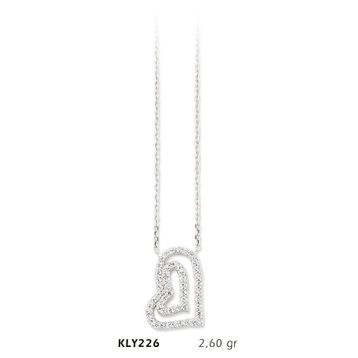 Harem Altın KLY226 14 Ayar Altın Kalp Kolye