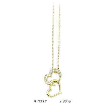Harem Altın KLY227 14 Ayar Altın Kalp Kolye