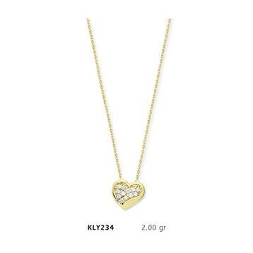 Harem Altın KLY234 14 Ayar Altın Kalp Kolye
