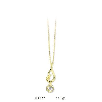 Harem Altın KLY277 14 Ayar Altın Motif Kolye