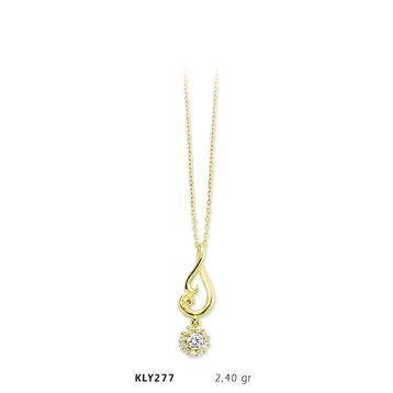 Harem Altın KLY277 14 Ayar Altın Motif Kolye