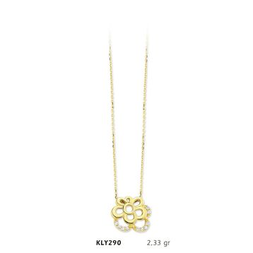 Harem Altın KLY290 14 Ayar Altın Çiçek Kolye
