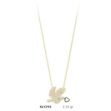 Harem Altın KLY293 14 Ayar Altın Kuş Kolye