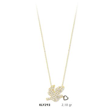 Harem Altın KLY293 14 Ayar Altın Kuş Kolye
