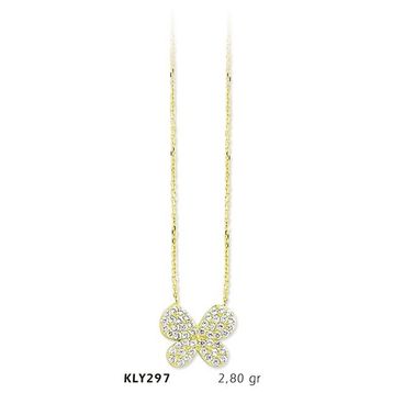 Harem Altın KLY297 14 Ayar Altın Kelebek Kolye