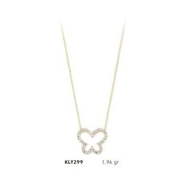 Harem Altın KLY299 14 Ayar Altın Kelebek Kolye