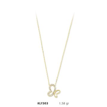 Harem Altın KLY303 14 Ayar Altın Kelebek Kolye