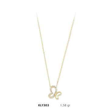 Harem Altın KLY303 14 Ayar Altın Kelebek Kolye