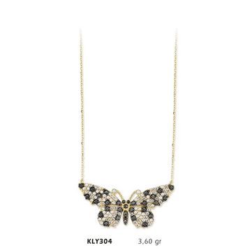 Harem Altın KLY304 14 Ayar Altın Kelebek Kolye