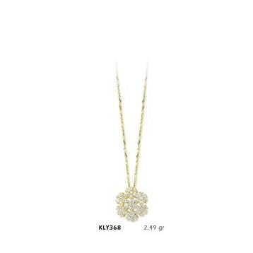 Harem Altın KLY368 14 Ayar Altın Kar Tanesi Kolye