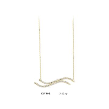 Harem Altın KLY403 14 Ayar Altın Sırataş Kolye