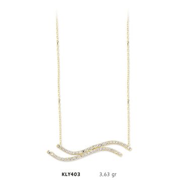 Harem Altın KLY403 14 Ayar Altın Sırataş Kolye