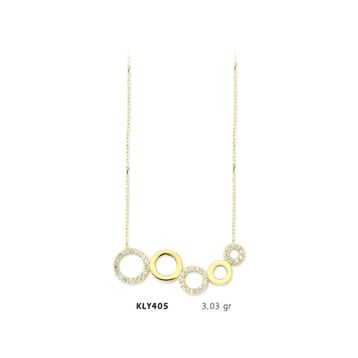 Harem Altın KLY405 14 Ayar Altın Halka Kolye