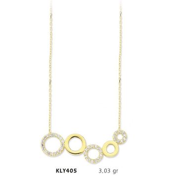 Harem Altın KLY405 14 Ayar Altın Halka Kolye