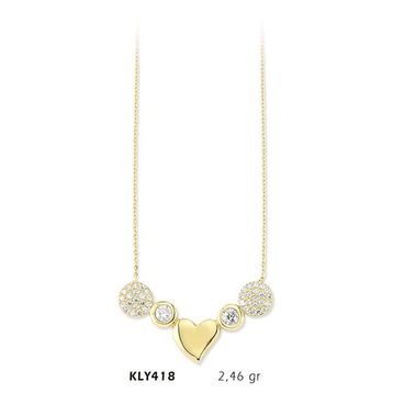 Harem Altın KLY418 14 Ayar Kalp Altın Kolye