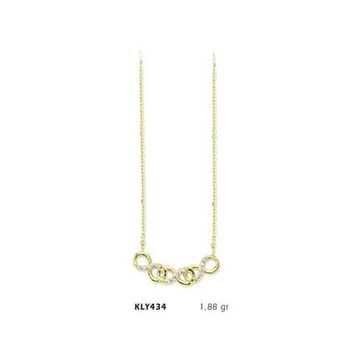 Harem Altın KLY434 14 Ayar Sonsuzluk Altın Kolye