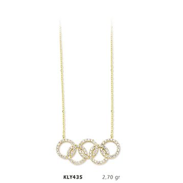 Harem Altın KLY435 14 Ayar Altın Halka Kolye