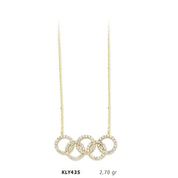 Harem Altın KLY435 14 Ayar Altın Halka Kolye