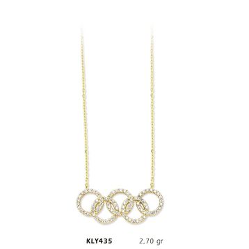 Harem Altın KLY435 14 Ayar Altın Halka Kolye