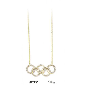 Harem Altın KLY435 14 Ayar Altın Halka Kolye