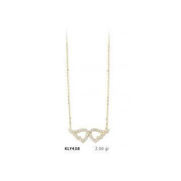 Harem Altın KLY438 14 Ayar Altın Melek Kanadı Kolye