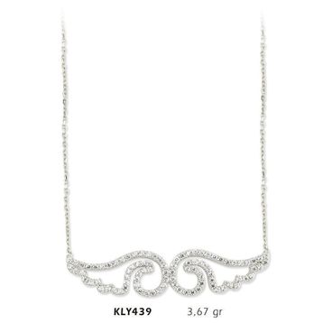 Harem Altın KLY439 14 Ayar Altın Melek Kanadı Kolye
